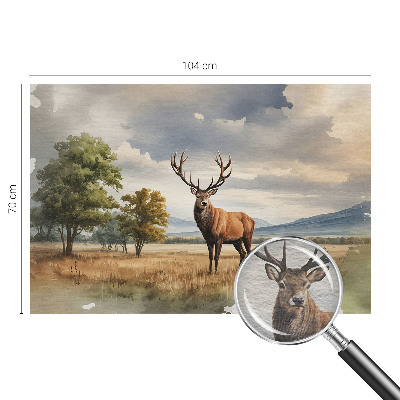 Fotobehang naadloos Majestueuze herten