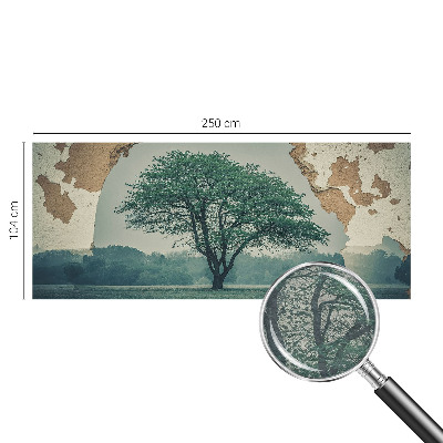 Fotobehang voor de woonkamer Een eenzame boom
