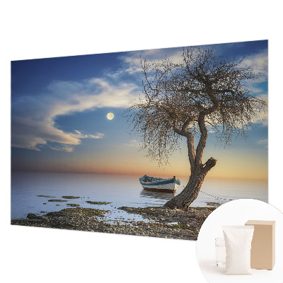 Fotobehang voor slaapkamer met een vredig landschap