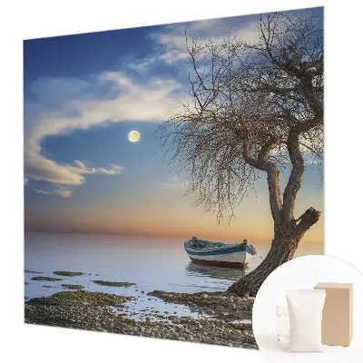 Fotobehang voor slaapkamer met een vredig landschap