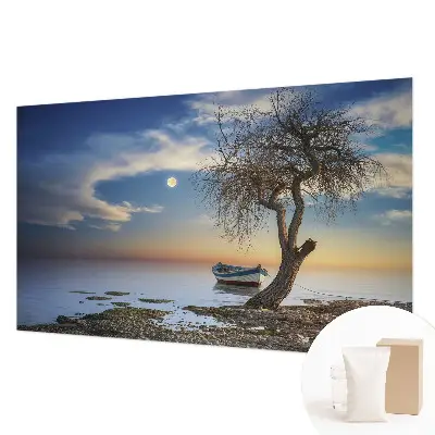 Fotobehang voor slaapkamer met een vredig landschap