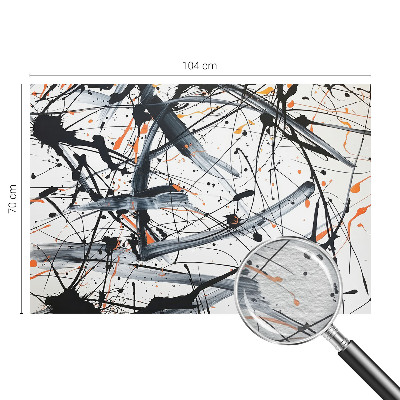 Fotobehang voor de slaapkamer Energiechaos