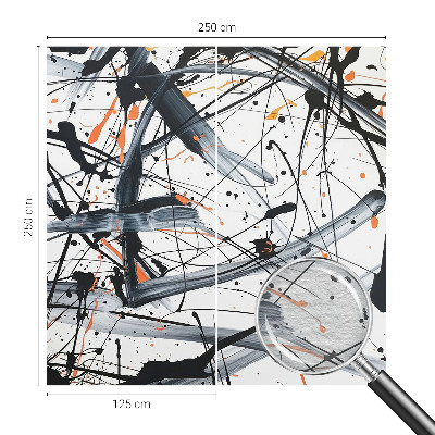 Fotobehang voor de slaapkamer Energiechaos