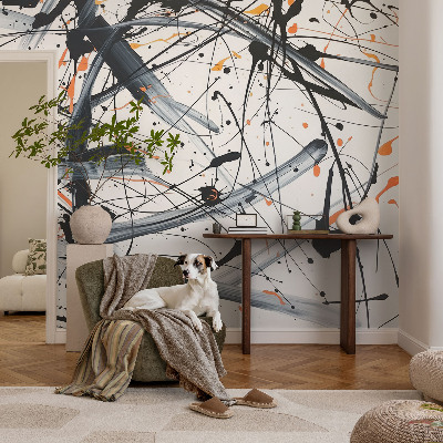 Fotobehang voor de slaapkamer Energiechaos