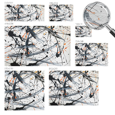 Fotobehang voor de slaapkamer Energiechaos