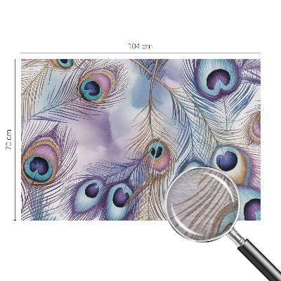 Modern fotobehang Pauwenveren