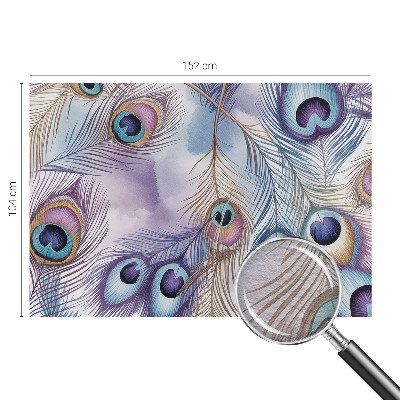 Modern fotobehang Pauwenveren