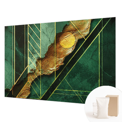 Luxe fotobehang met een geometrisch design