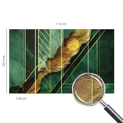 Luxe fotobehang Geometrische spanning