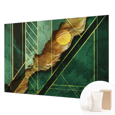 Luxe fotobehang met een geometrisch design