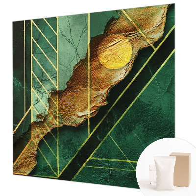 Luxe fotobehang met een geometrisch design