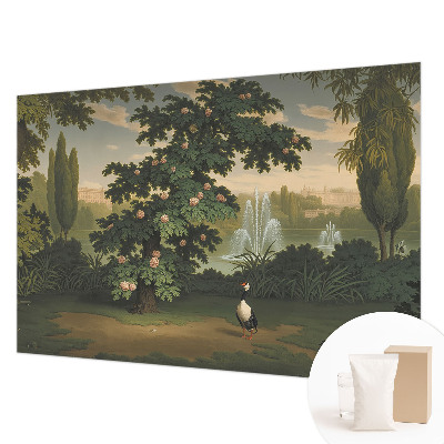 Vlies fotobehang Natuurlijke tuin