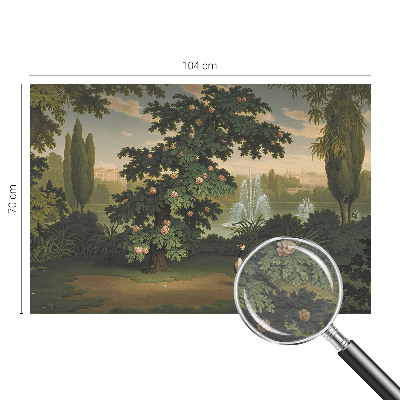 Vlies fotobehang Natuurlijke tuin