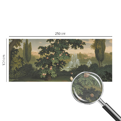 Vlies fotobehang Natuurlijke tuin