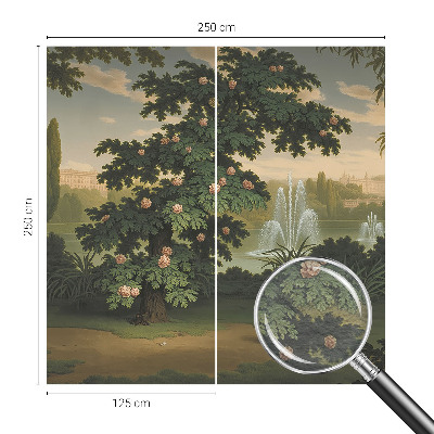 Vlies fotobehang Natuurlijke tuin
