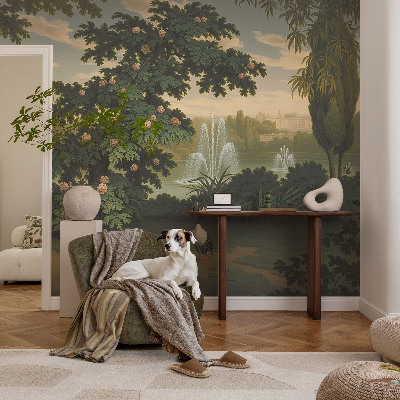 Vlies fotobehang Natuurlijke tuin