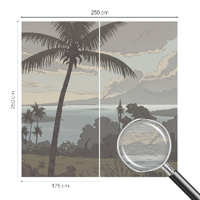 Kwalitatief fotobehang Exotisch landschap