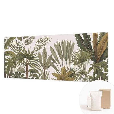 Groot fotobehang Exotische bladeren