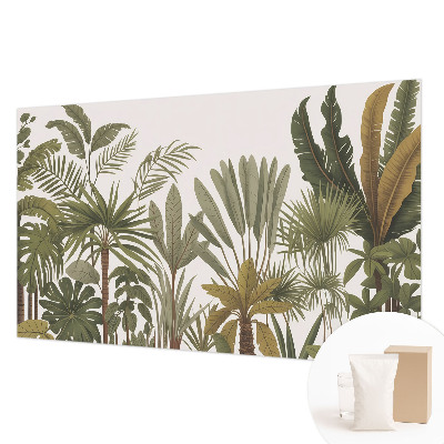 Groot fotobehang Exotische bladeren