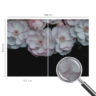 Sfeervol fotobehang Een delicaat boeket