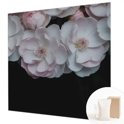 Sfeervol fotobehang met een delicaat boeket als motief