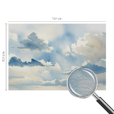 Vliesbehang fotobehang Hemelse wolken