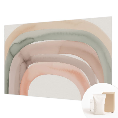 Fotobehang vliesbehang met een motief van regenboogbogen