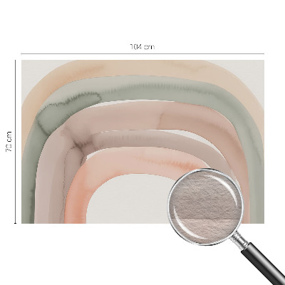 Fotobehang vliesbehang met een motief van regenboogbogen