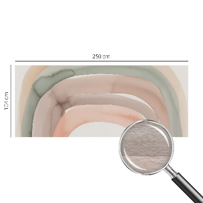 Fotobehang vliesbehang met een motief van regenboogbogen