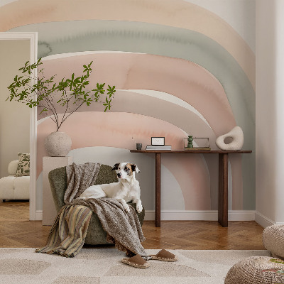 Fotobehang vliesbehang Regenboogbogen