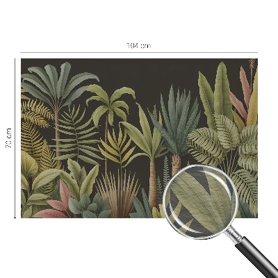 Vliesbehang fotobehang woonkamer Tropische jungle