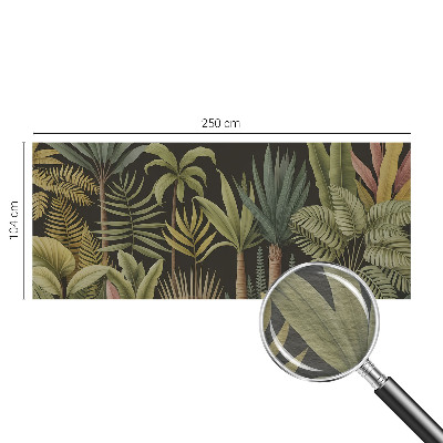 Vliesbehang fotobehang woonkamer Tropische jungle