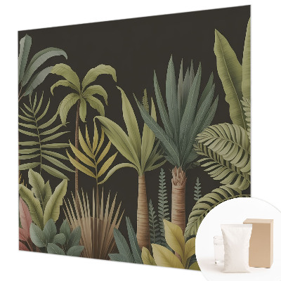 Vliesbehang fotobehang woonkamer Tropische jungle
