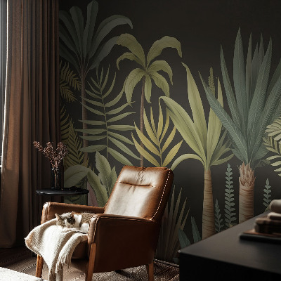 Vliesbehang fotobehang woonkamer Tropische jungle