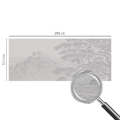 Fotobehang Kasteellandschap