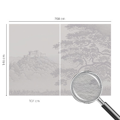 Fotobehang Kasteellandschap