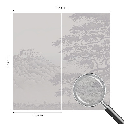 Fotobehang Kasteellandschap