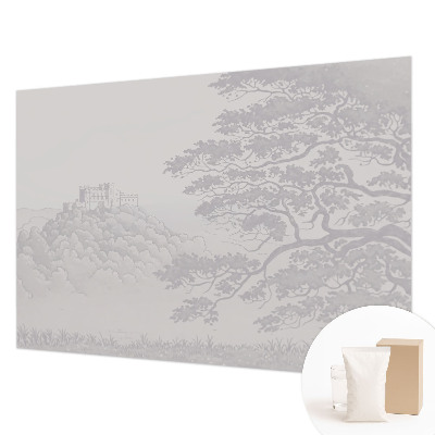 Fotobehang Kasteellandschap