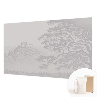 Fotobehang Kasteellandschap