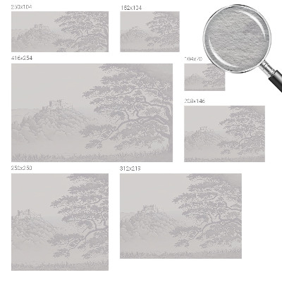 Fotobehang Kasteellandschap