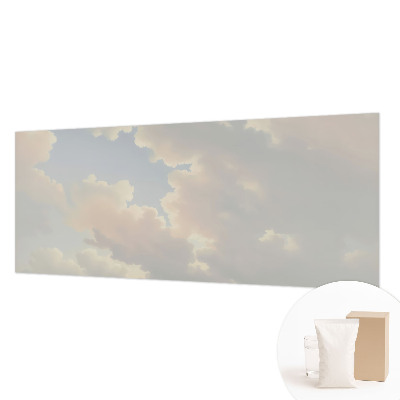 Fotobehang op maat met een pastelkleurige hemel als motief