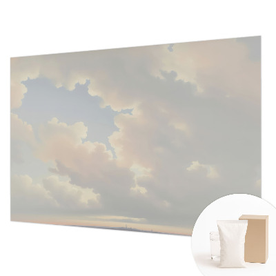 Fotobehang op maat met een pastelkleurige hemel als motief
