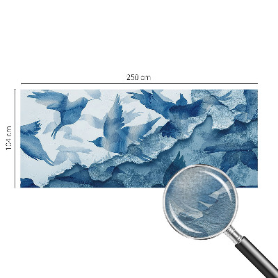 Naadloos fotobehang Dynamische vogels