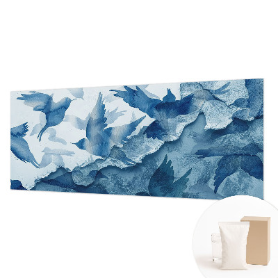 Naadloos fotobehang Dynamische vogels