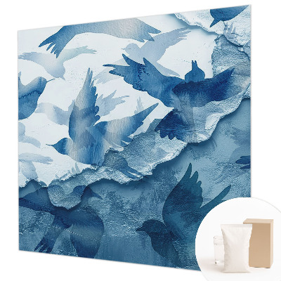 Naadloos fotobehang Dynamische vogels