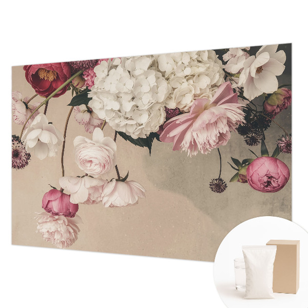 Fotobehang naadloos Romantische bloemen