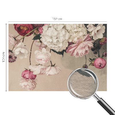 Fotobehang naadloos Romantische bloemen