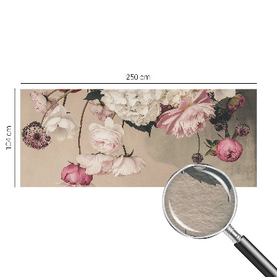 Fotobehang naadloos Romantische bloemen