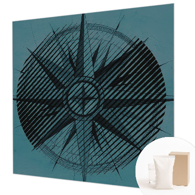 Fotobehang woonkamer Scheepskompas