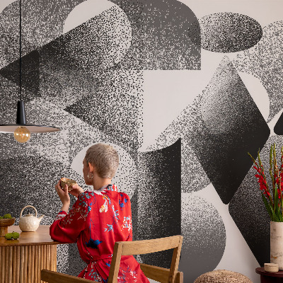 Fotobehang voor slaapkamer Geometrische vormen